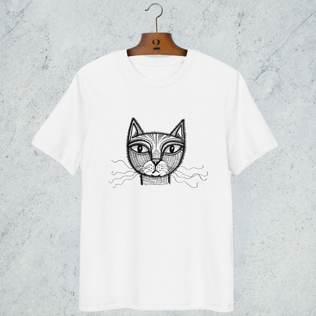 MILLBANK ORGANIC WHITE COTTON T-SHIRT