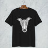 WHIPPET BLACK ORGANIC COTTON T-SHIRT