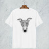 WHIPPET WHITE ORGANIC COTTON T-SHIRT