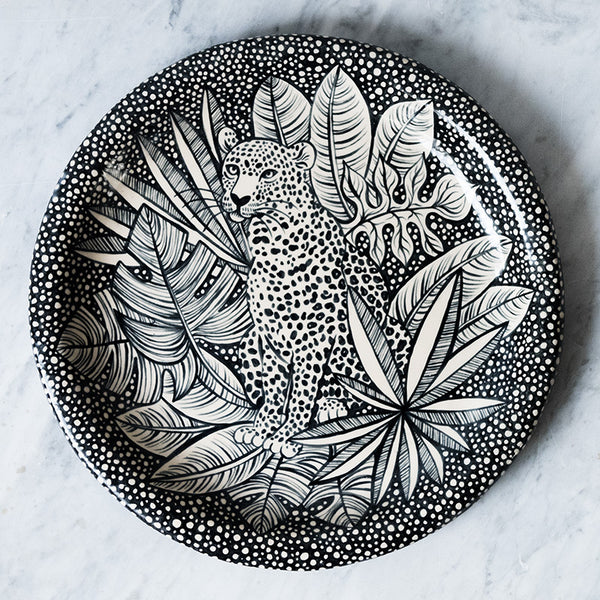Leopard Plate
