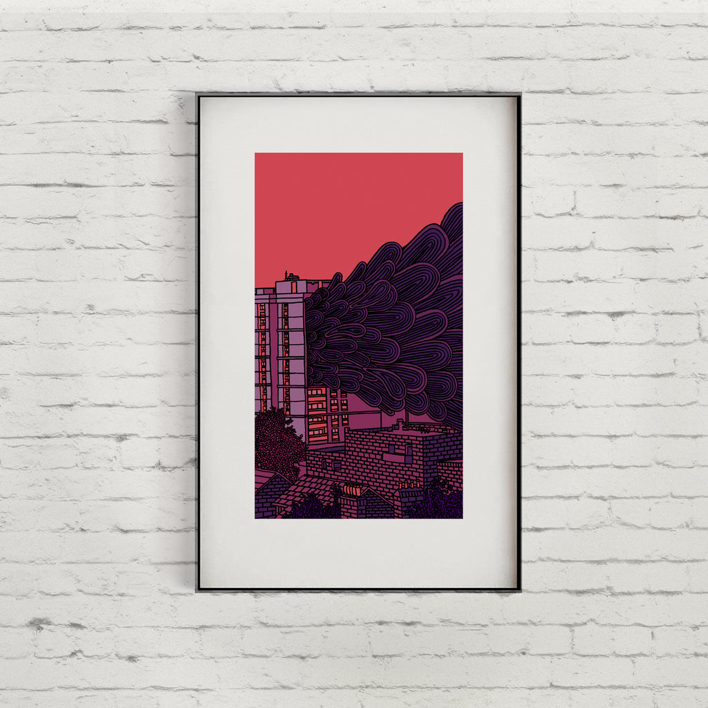 Bow Fire Limited Edition Giclée Print