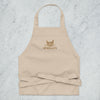 Mr Milly's embroidered organic cotton apron