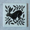 Tile card - hare